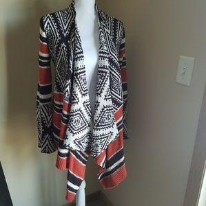 Beautiful cardigan drape sweater